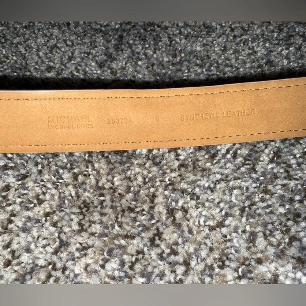 Michael Kors logo belt